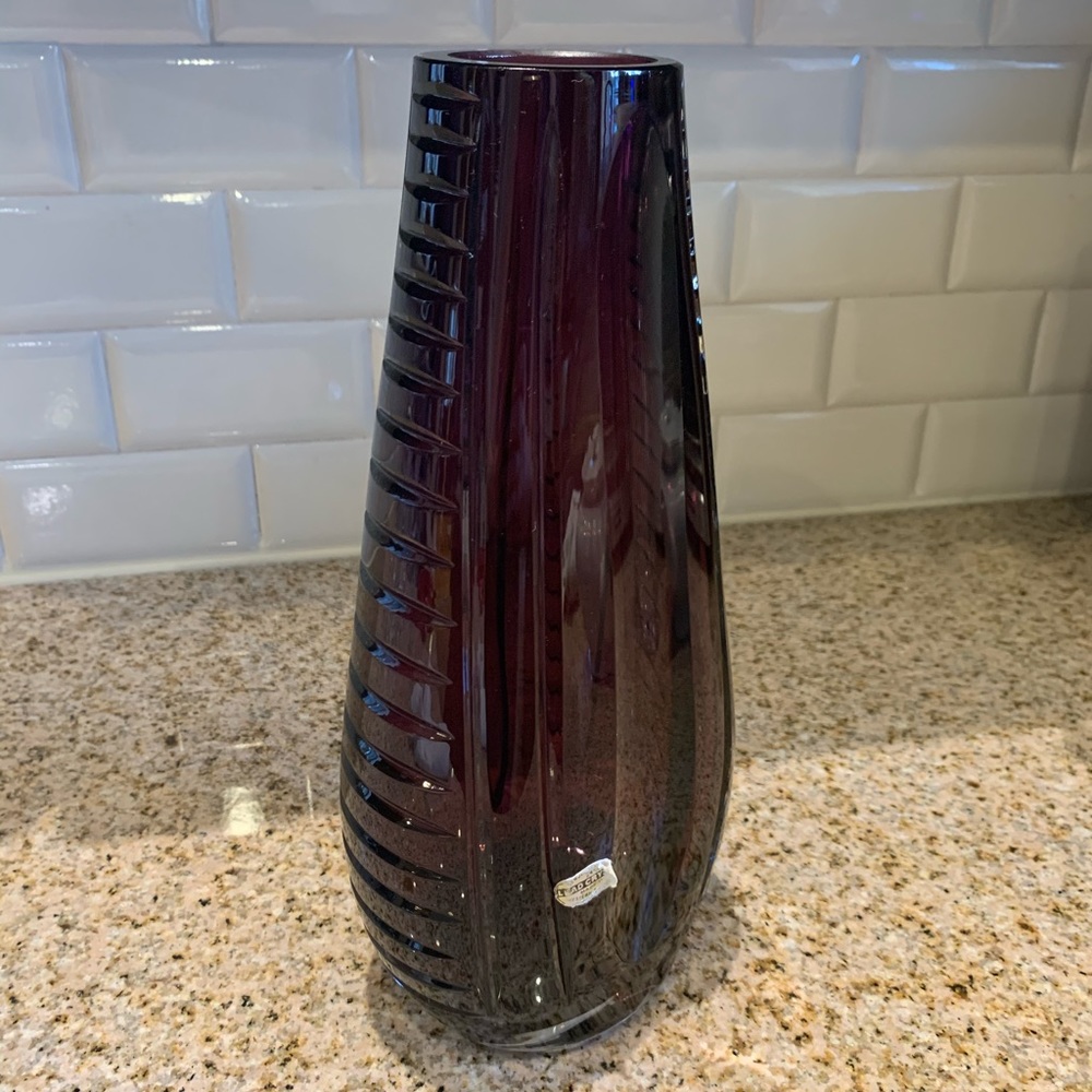 Genuine Lead Crystal Vase